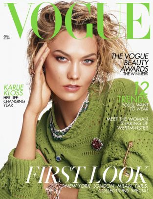 Karlie Kloss is the Cover Star of British Vogue August 2019 Issue