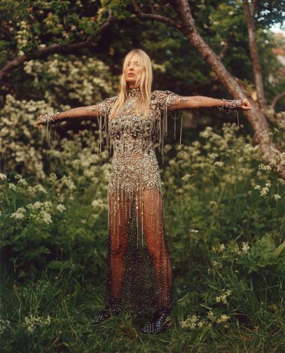 Kate Moss is the Face of Alexander McQueen Fall Winter 2019 Collection
