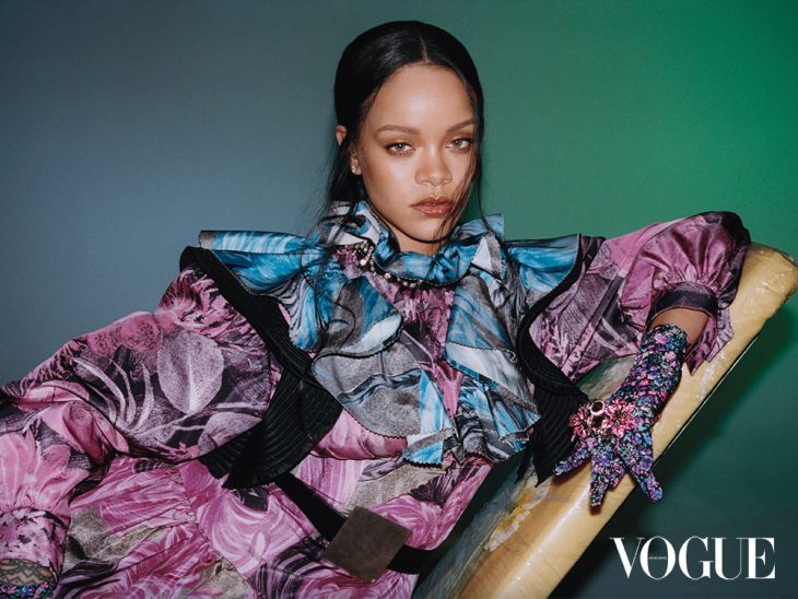 Rihanna Looking Stunning For Vogue Hong Kong Cover Shoot
