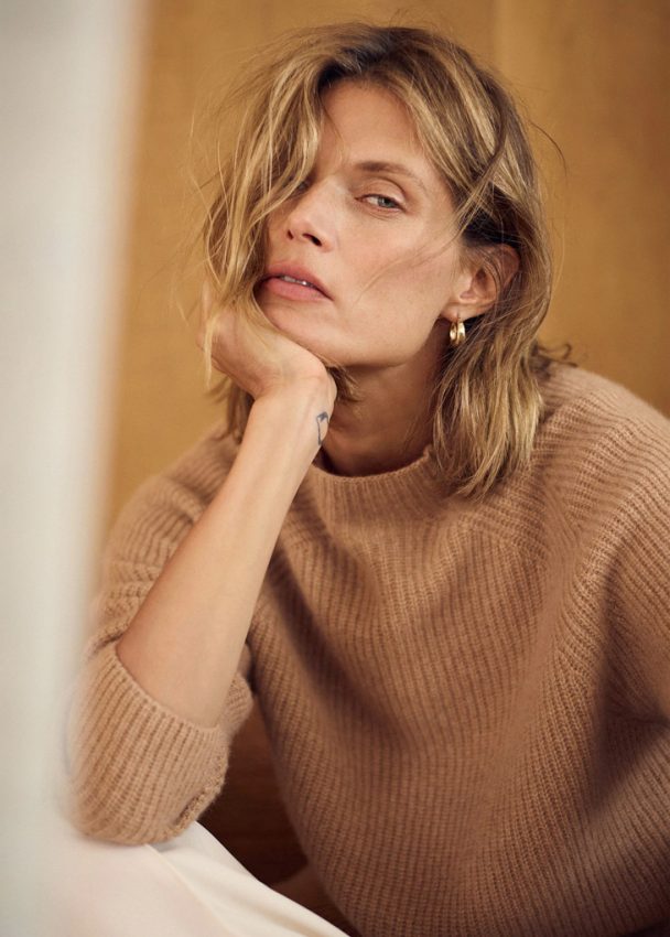 Malgosia Bela Models Timeless Pieces From Mangos Fw19 Collection