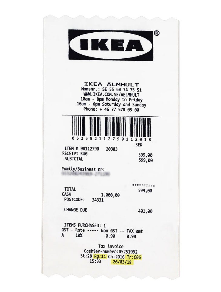 Virgil Abloh x IKEA Price List Leaked