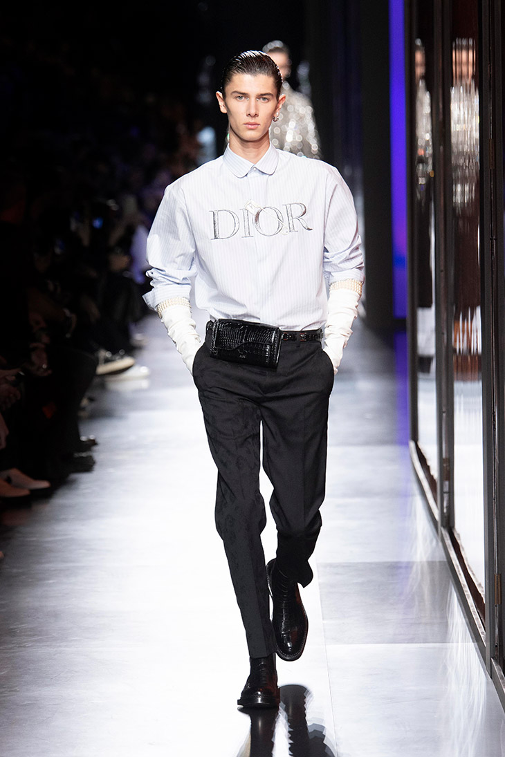 Ghost of stylist Judy Blame haunts Dior Men's collection, Kim Jones