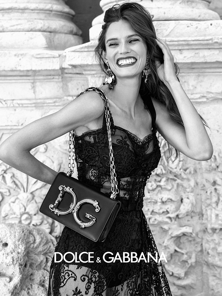 dolce and gabbana black and white
