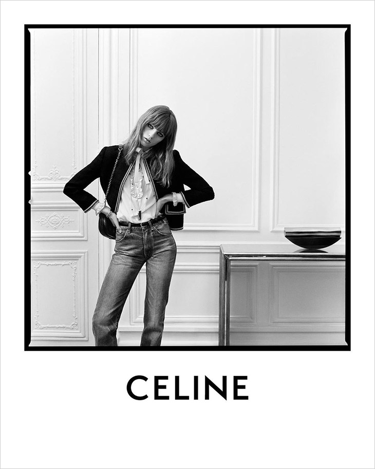 Fran Summers is the Face of Celine Spring Summer 2020 Collection