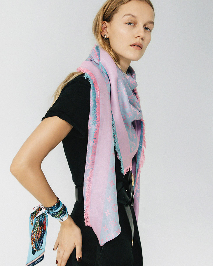 Louis Vuitton Colorful Scarves for Women