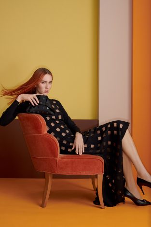 Teddy Quinlivan is the Face of Akris Spring Summer 2020 Collection