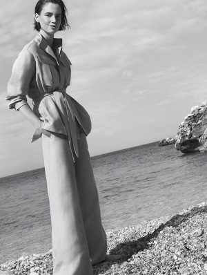 Crista Cober Models Loro Piana Spring Summer 2020 Collection
