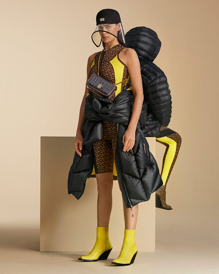 Irina Shayk's Black Burberry Bag Is The Timeless Crossbody Every