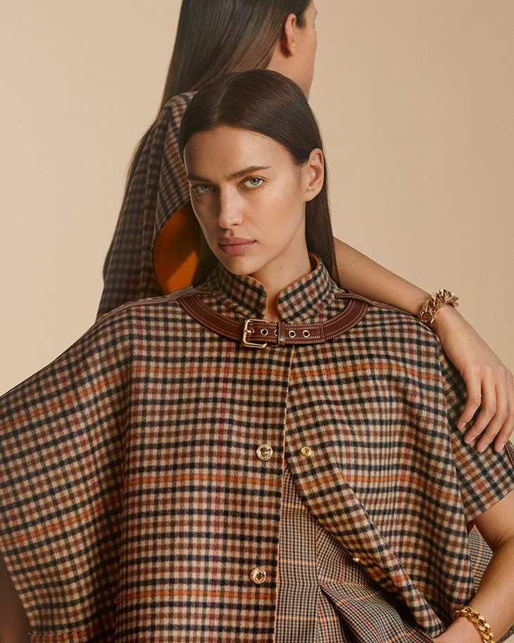 Irina Shayk is the Face of Burberry Pre-Fall 2020 Collection