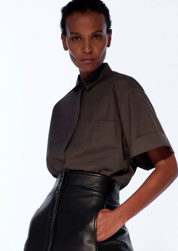 Liya Kebede Models Massimo Dutti Summer 2020 Collections