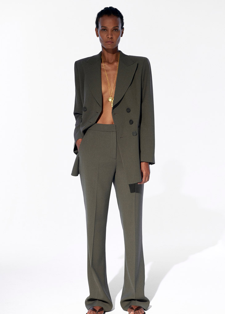 Liya Kebede Models Massimo Dutti Summer 2020 Collections