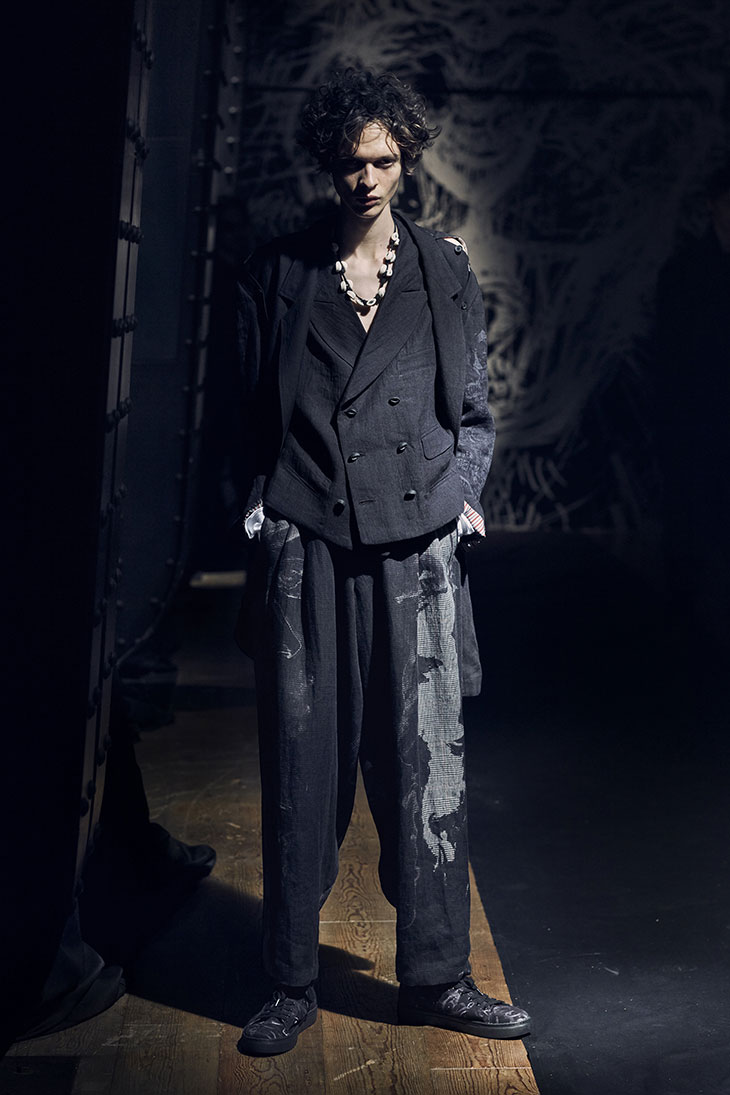 Yohji Yamamoto Spring Summer 2021 Menswear Collection