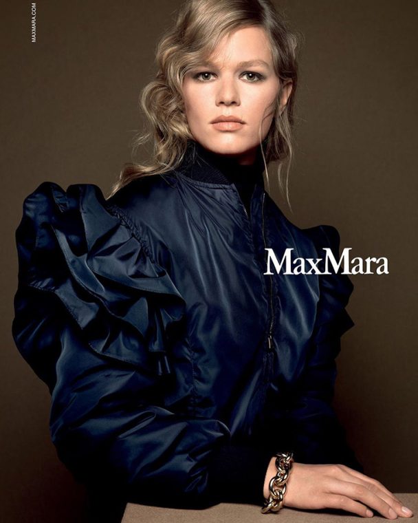 Anna Ewers is the Face of Max Mara Fall Winter 2020 Collection