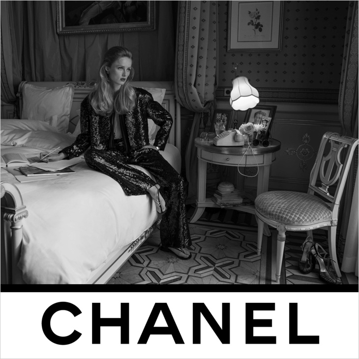 CHANEL on X: The CHANEL Cruise 2021/22 collection campaign is suffused  with the extreme modernity of black and white. Photographed by Inez &  Vinoodh in the south of France. The collection is