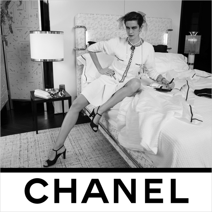 CHANEL on X: The CHANEL Cruise 2021/22 collection campaign is suffused  with the extreme modernity of black and white. Photographed by Inez &  Vinoodh in the south of France. The collection is