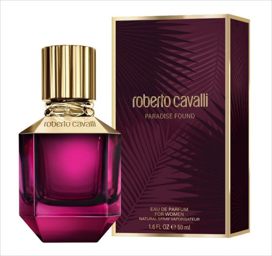 Mariacarla Boscono is the Face of Roberto Cavalli Paradise Found Fragrance