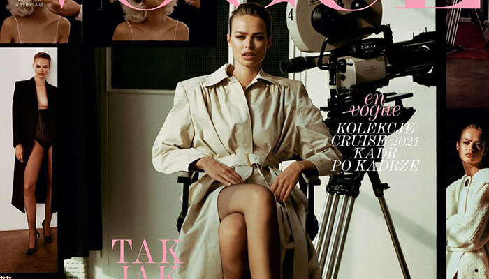 Top Model Kos Vogue Polska January February 2021 Issue