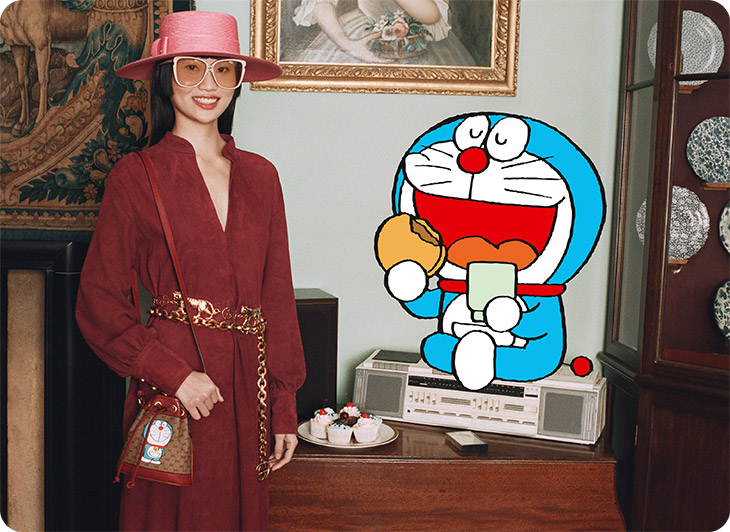 GUCCI Celebrates Lunar New Year with Campaign Starring DORAEMON