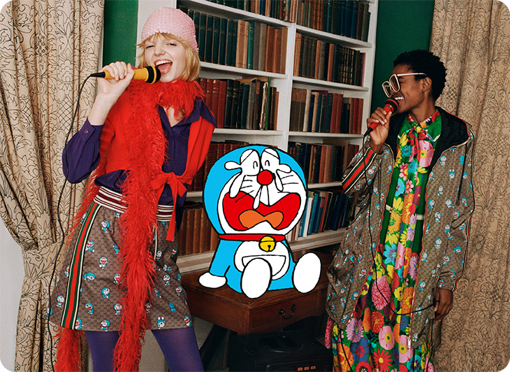 GUCCI Celebrates Lunar New Year with Campaign Starring DORAEMON