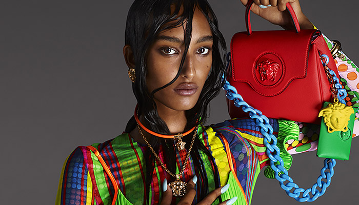 Precious Lee Joins Kendall Jenner and Hailey Bieber for Versace's Modern  Medusa Campaign - Daily Front Row