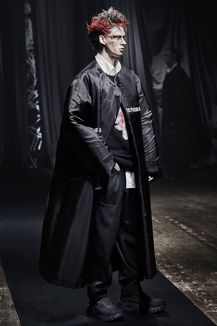 Pfw Yohji Yamamoto Pour Homme Fall Winter 21 22 Collection