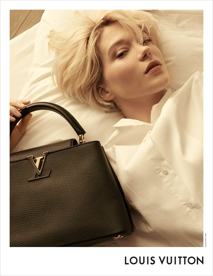 Louis Vuitton Perfume Campaign with Léa Seydoux