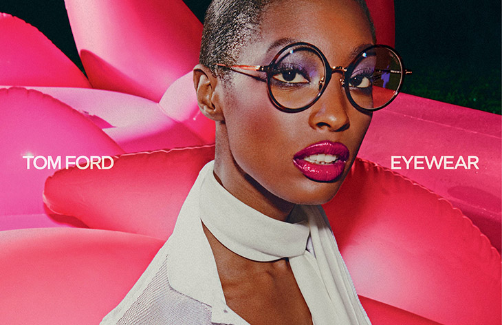 TOM FORD - The Spring/Summer 2021 Eyewear Campaign. Featuring Makala  Johnson. #TOMFORD #TFEYEWEAR