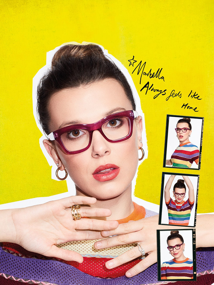 Millie Bobby Brown for Florence by Mills Highlight You Campaign 