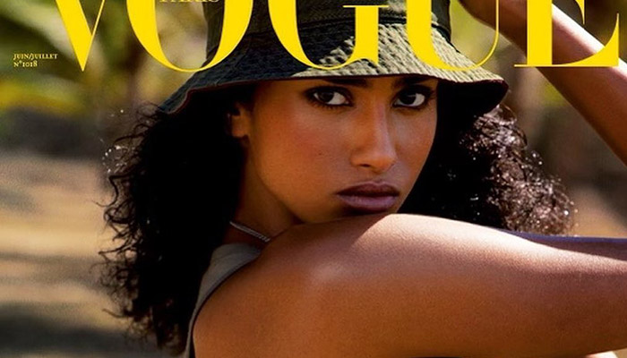 Imaan Hammam Is The Cover Star Of Vogue Paris June July 2021 Issue