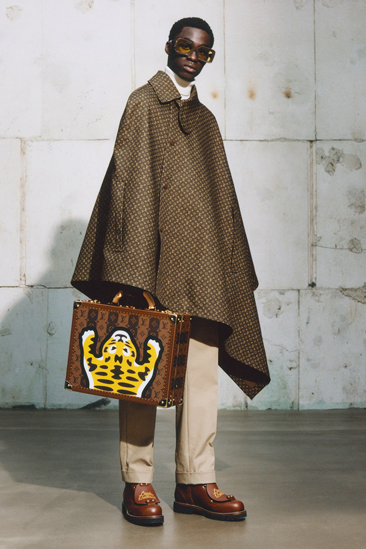 A look from Louis Vuitton's Resort 2022 Collection. Photo Credit