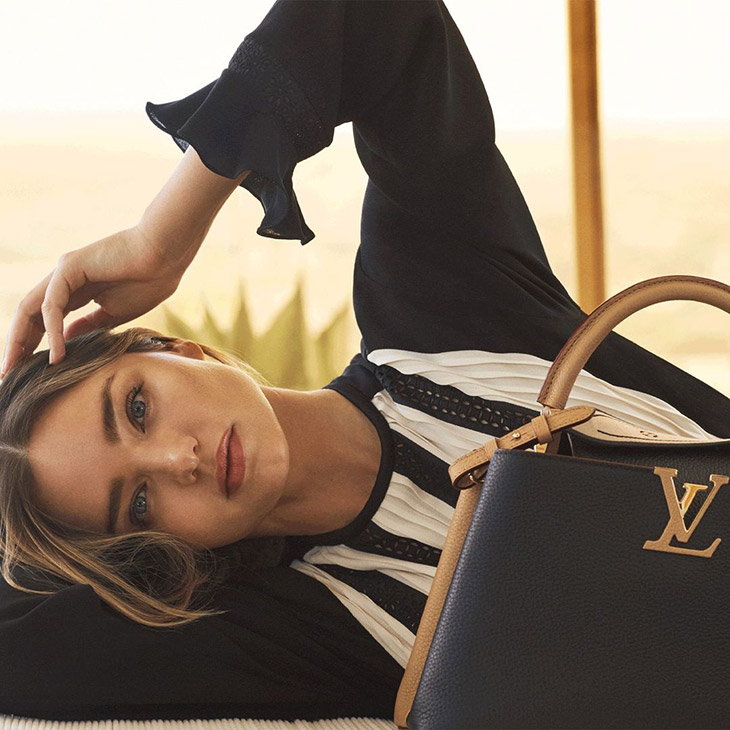 Miranda Kerr and the Louis Vuitton Capucines – Star Style