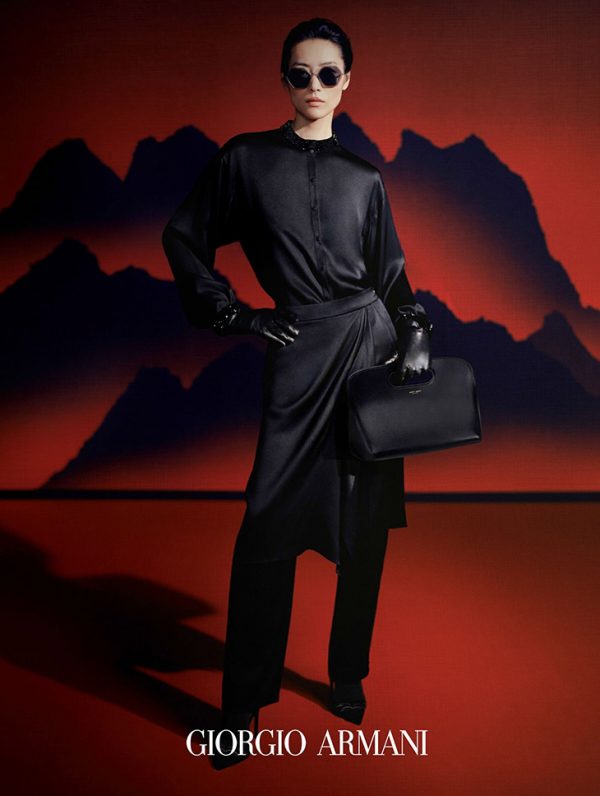 Liu Wen is the Face of Giorgio Armani Fall Winter 2021 Collection