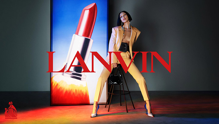 Bella Hadid is the Face of LANVIN Fall Winter 2021 Collection