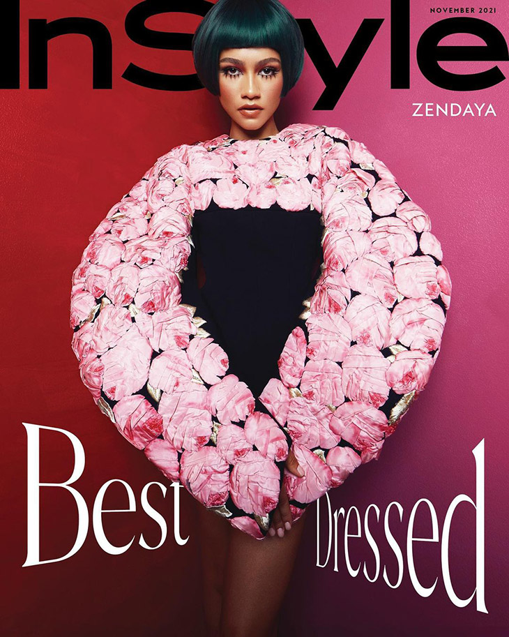 Zendaya is the Cover Star of InStyle Magazine November 2021 Issue