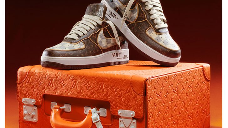 Virgil Abloh's Louis Vuitton x Nike Air Force 1 Ready For Auction With  Proceeds Going To Scholarship Fund - AfroTech
