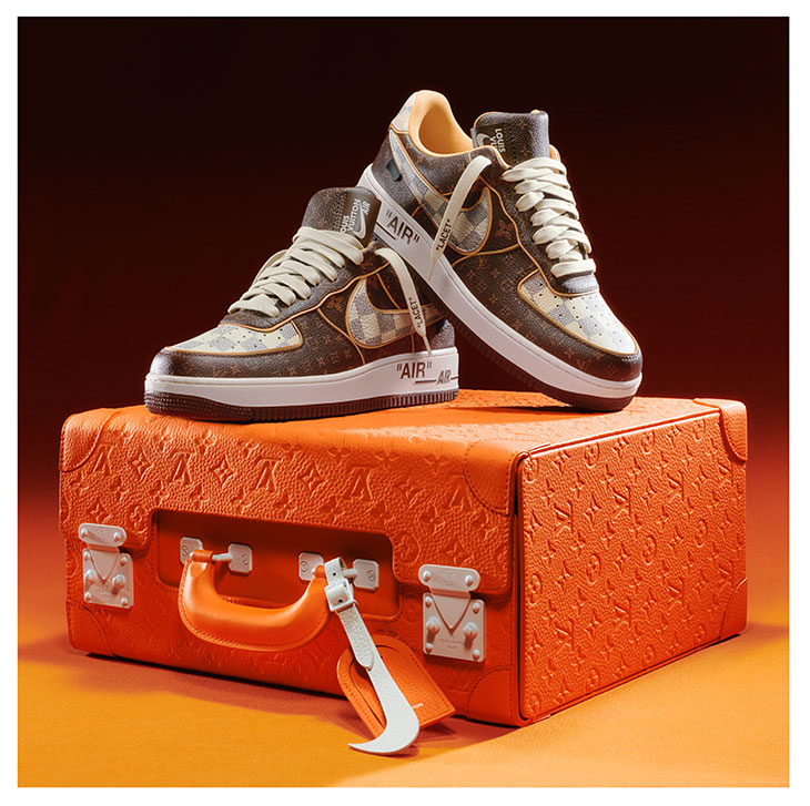 Louis Vuitton x Nike Air Force 1s by Virgil Abloh, Serena Williams  Off-Whites + More Hit the Auction Block For Christie's 'The Greats' Sale
