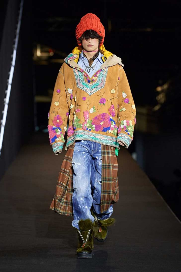 MFW: DSQUARED2 Fall Winter 2022.23 Menswear Collection