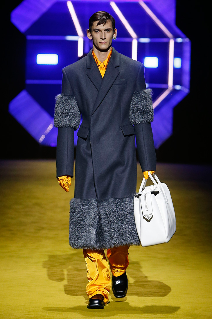 Prada Menswear Fashion Show, Collection Fall Winter 2022 presented