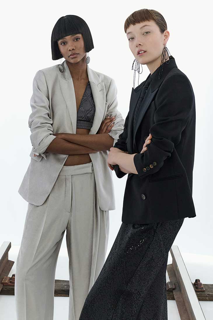 MFW: BRUNELLO CUCINELLI Spring Summer 2023 Womenswear Collection - DSCENE