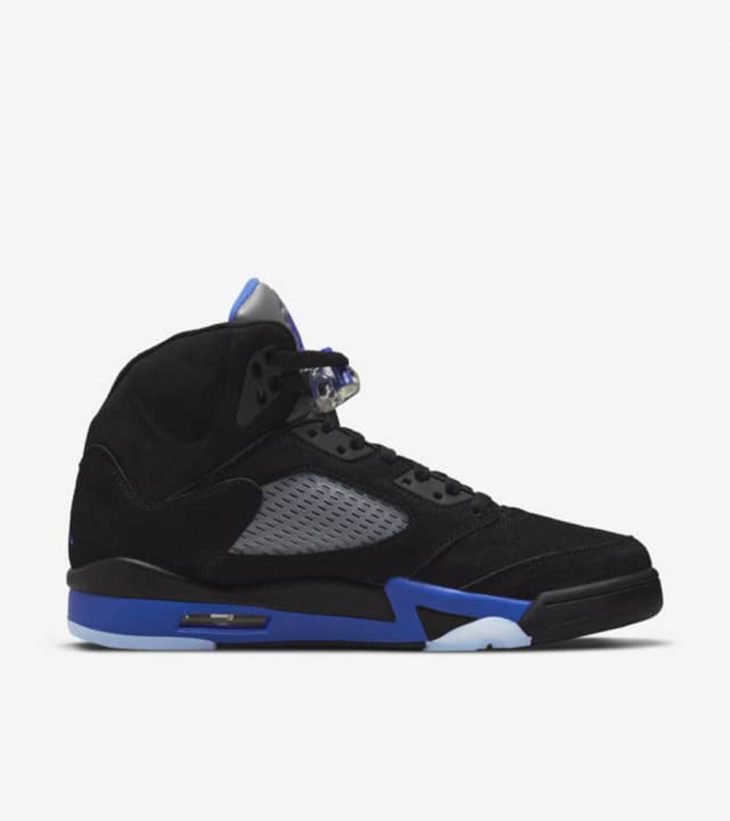 Sneakers Release – Jordan 5 Retro “Black/Racer Blue/Reflect  Silver” Men’s & Kids’ Shoe Launching 2/12￼