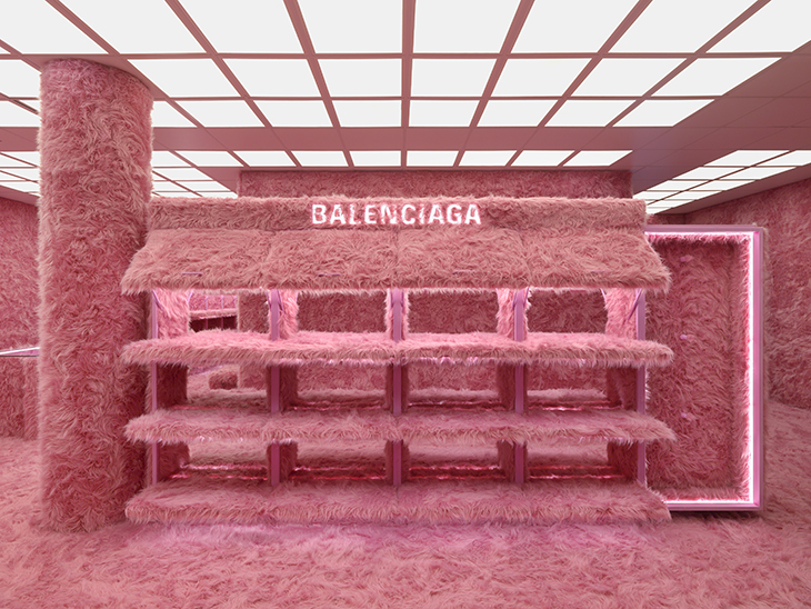 Kea on Twitter: Balenciaga's Cagole pop-up store   / X