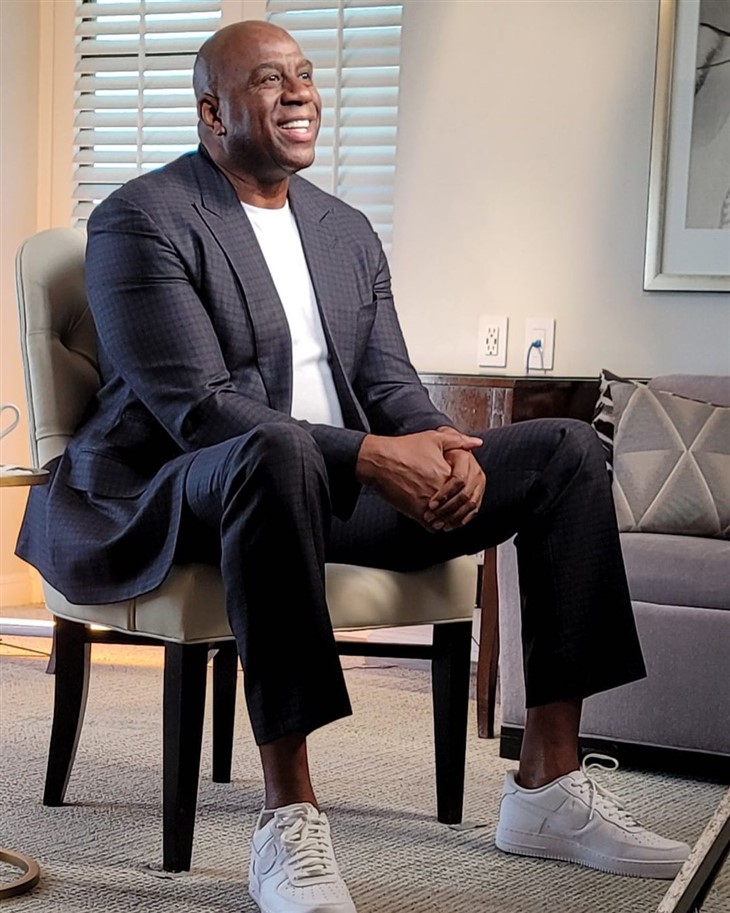 Magic Johnson Walked from by Choosing Converse over Nike - DSCENE