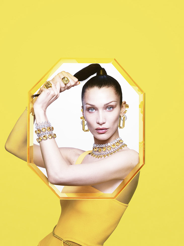 Self-Portrait launches SS22 campaign starring Bella Hadid