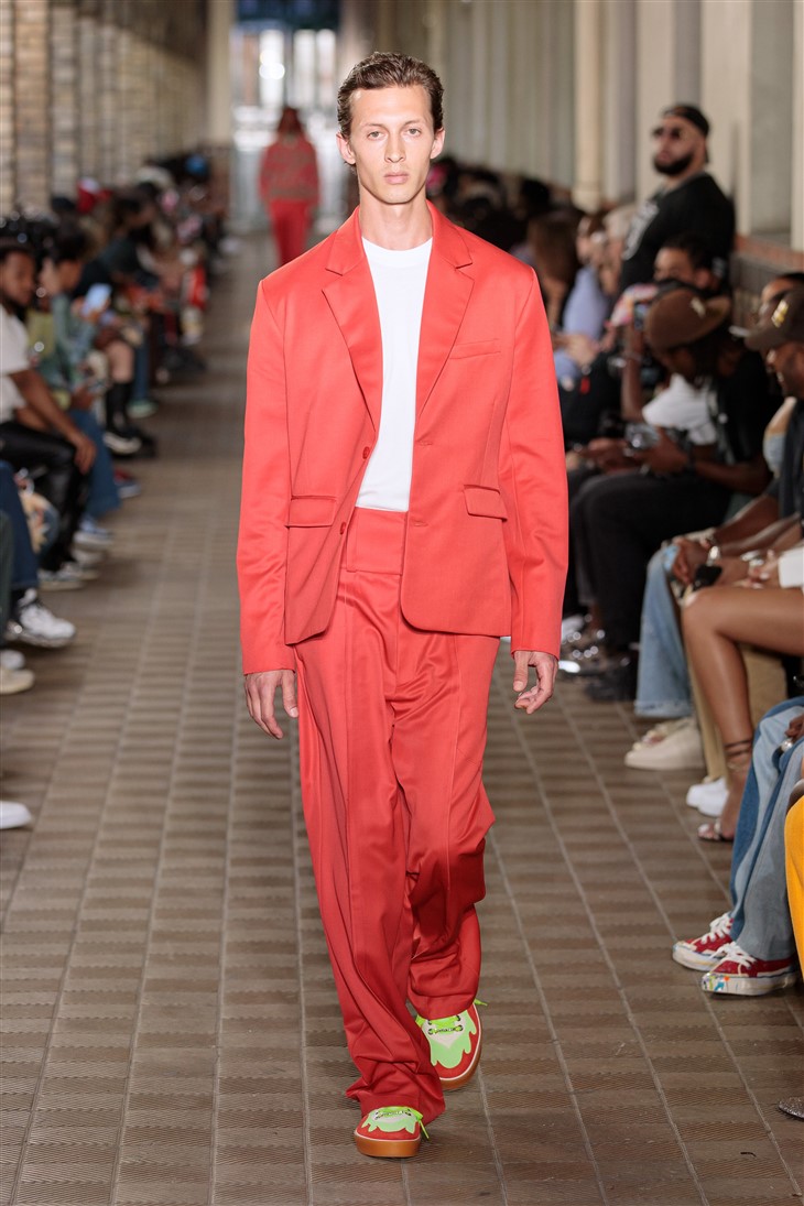 PFW: BLUEMARBLE Spring Summer 2023 Collection - Male Model Scene