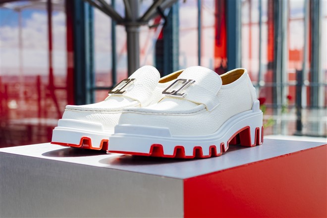 Red Christian Louboutin Shoes for Men