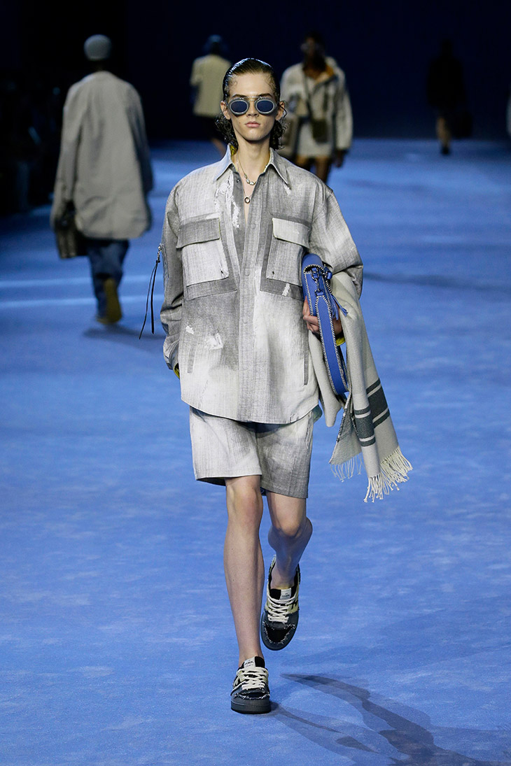 Fendi presents men's Spring/Summer 2024 collection in “FENDI