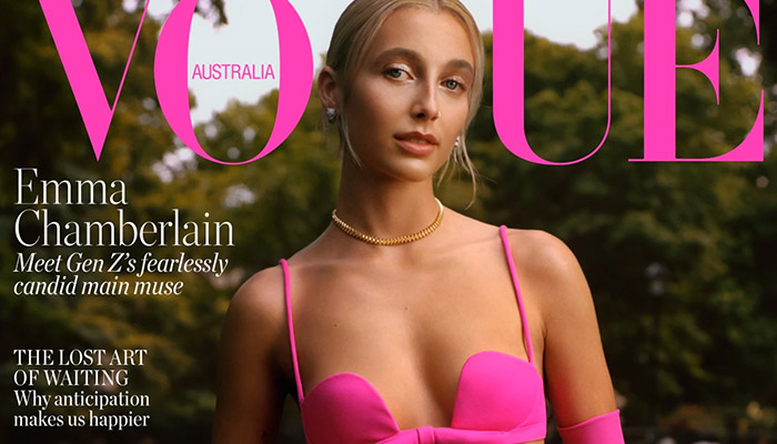 Emma Chamberlain - Vogue Australia August 2020 • CelebMafia