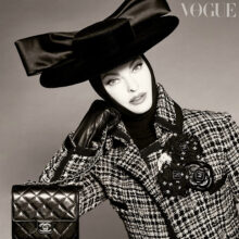 Linda Evangelista is the Cover Star of British Vogue September 2022 Issue