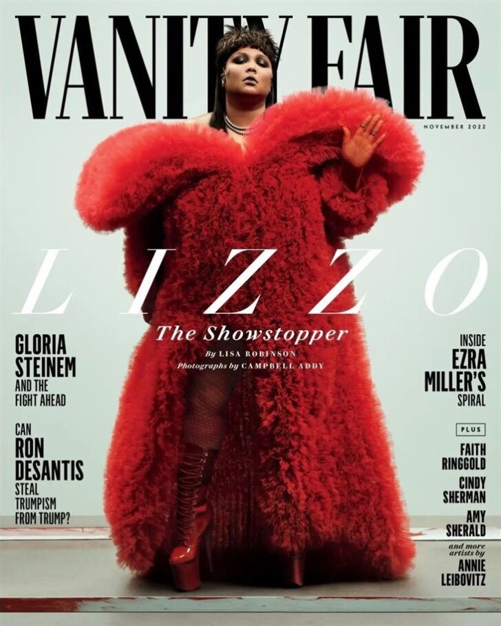 Lizzo is the Cover Star of VANITY FAIR November 2022 Issue DSCENE