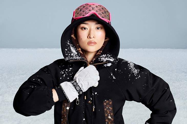Louis Vuitton Black & White Snow Capsule Puffer Jacket – Savonches